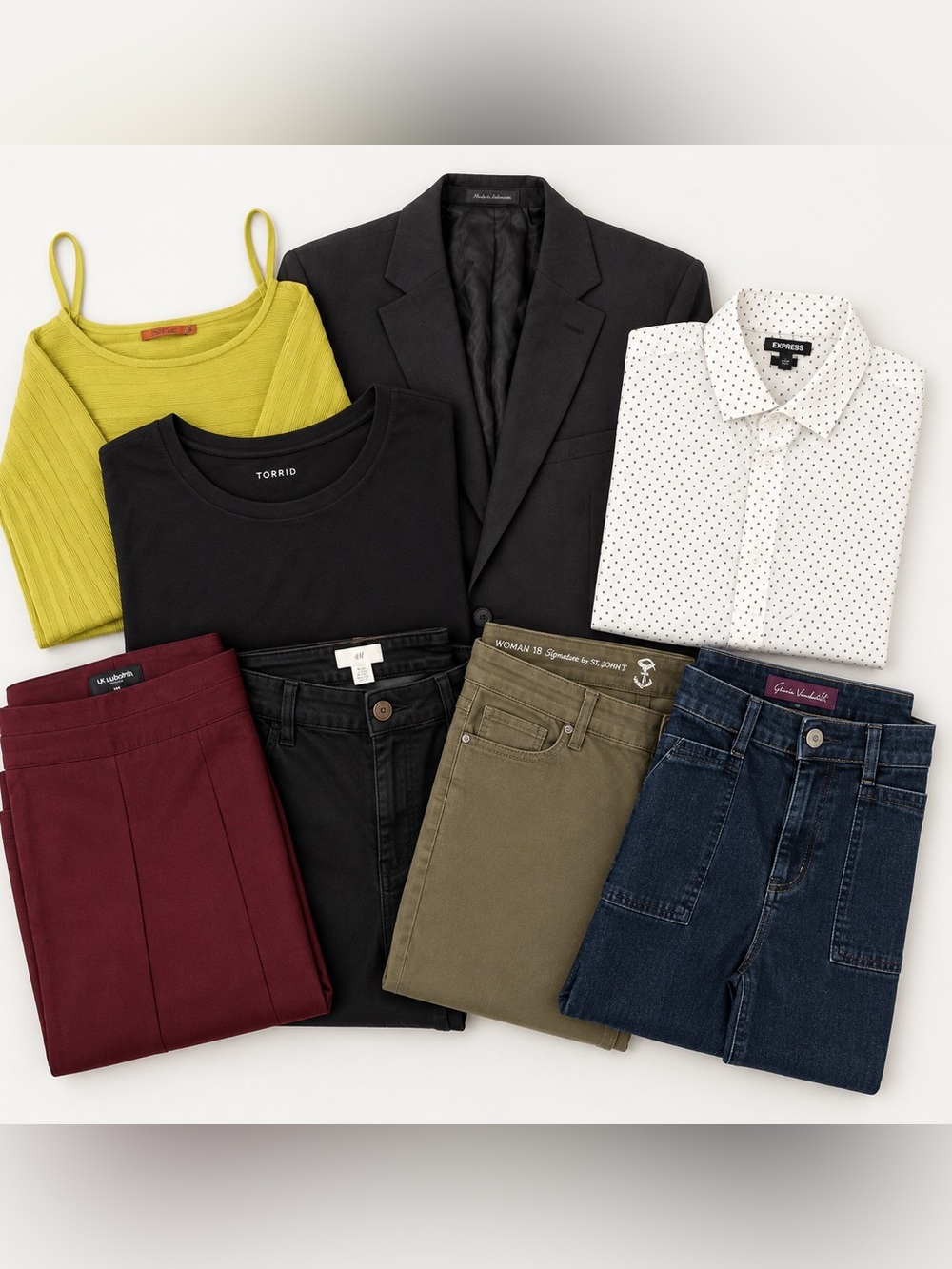 Size 18 Capsule Wardrobe Bundle – 8 Pieces